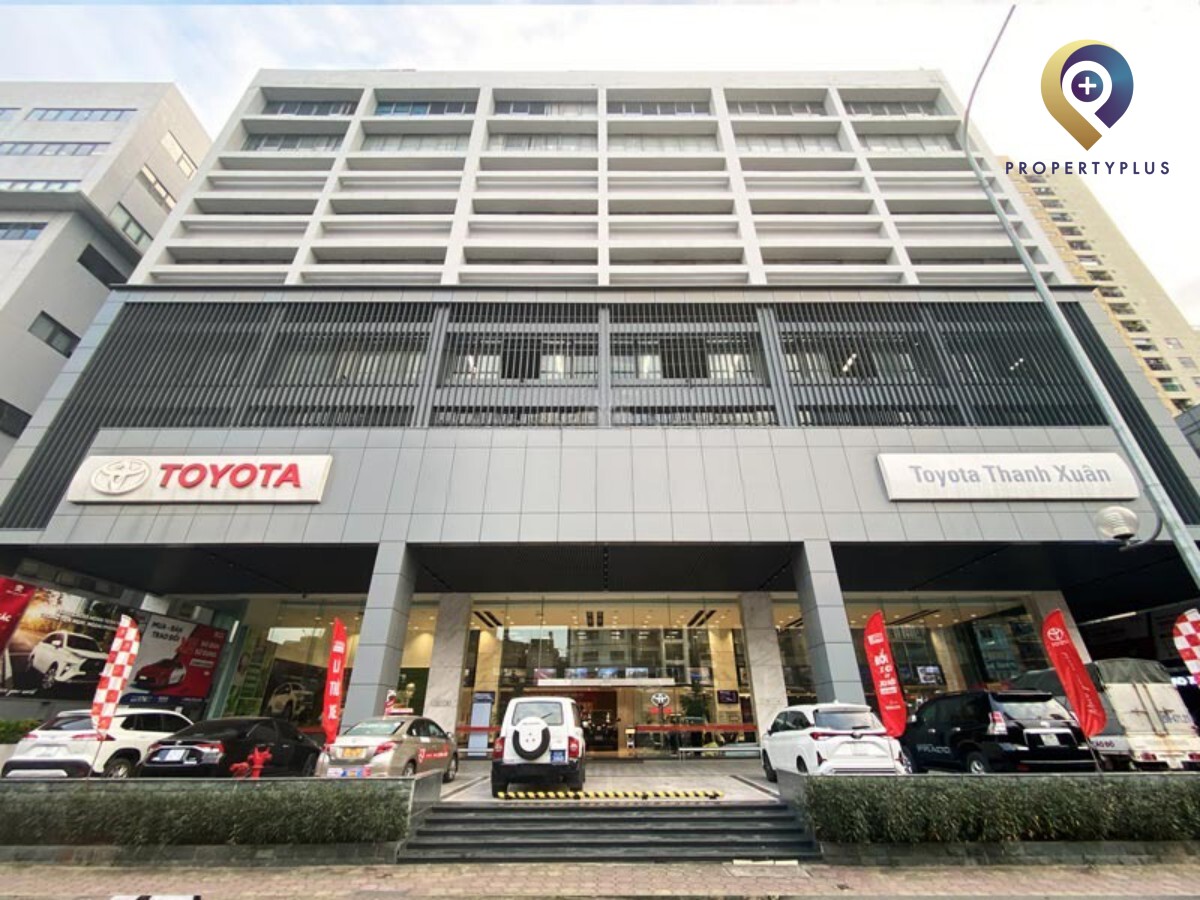 Mặt ngoài tòa nhà Toyota tại 315 Trường Chinh, Quận Thanh Xuân - hình ảnh từ Property Plus